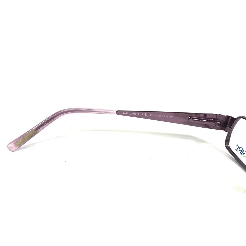 Covergirl Girls Eyeglasses Frames CG381 col 079 Purple Rectangular 46-16-125